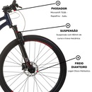 Mountain Bike Caloi Vulcan HDS - Aro 29 -  Freio a Disco Hidráulico - 24 Marchas - Foto 6