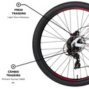 Mountain Bike Caloi Vulcan HDS - Aro 29 -  Freio a Disco Hidráulico - 24 Marchas - Foto 7