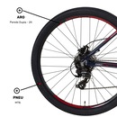 Mountain Bike Caloi Vulcan HDS - Aro 29 -  Freio a Disco Hidráulico - 24 Marchas - Foto 8