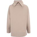 Blusão Feminino Oxer Canelado Gola Maxi - Foto 2