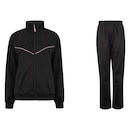 Conjunto de Agasalho Oxer Feminino Politrico Bolso Recortes - Foto 1