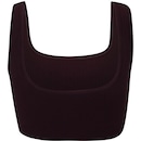 Top Fitness sem Bojo Oxer Média Sustentação Canelado Sem Costura - Foto 2