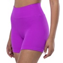 Short Feminino Oxer Canelado Sem Costura - Foto 2