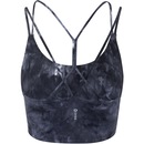 Top Fitness com Bojo Removível Oxer Baixa Sustentação Alongado Heat Tie Dye Adulto - Foto 3