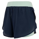 Short Feminino Oxer Duplo Laser Cut com Bermuda Interna - Foto 1