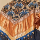 Jaqueta Feminina Farm sem Capuz Lenço Magia Tropical - Foto 4