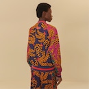 Jaqueta Feminina Farm sem Capuz Politricô Forrada Ethnic Bananas Bex - Foto 2