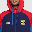 Jaqueta Corta-Vento Barcelona Masculina com Capuz - Foto 3