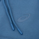 Jaqueta Masculina ASICS com Capuz Moletom Canguru com Fleece - Foto 4