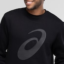 Blusão Masculino ASICS sem Capuz Moletom Careca com Espíral - Foto 3