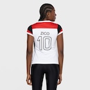 Camiseta do Flamengo Feminina Braziline Babylook Zico Retrô - Foto 3