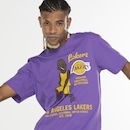 Camiseta Los Angeles Lakers New Era NBA Building - Foto 5