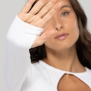 Blusa Cropped Feminina Nike Manga Longa com Bojo LS TOP BRA - Foto 6