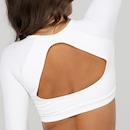 Blusa Cropped Feminina Nike Manga Longa com Bojo LS TOP BRA - Foto 8
