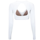 Blusa Cropped Feminina Nike Manga Longa com Bojo LS TOP BRA - Foto 10