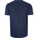 Camiseta Masculina Oxer Manga Curta Média Compressão Flat Mescla - Foto 2