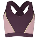 Top Fitness com Bojo Removível Oxer Alça Cruzada Textura Média Sustentação Adulto - Foto 1