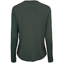 Camiseta Feminina Oxer Manga Longa Crepe Antiodor - Foto 2