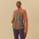 Jaqueta Feminina Farm Puffer Ethnic Bananas - Foto 1