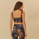 Top Fitness sem Bojo Farm Média Sustentação Vivos Floresta Estelar Adulto - Foto 2