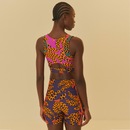 Bermuda Feminina Farm Biker Ethnic Bananas - Foto 2