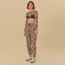 Blusa Cropped Feminina Farm Manga Longa Coqueirou - Foto 3