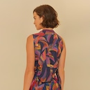 Camiseta Regata Feminina Farm Andorinha Listrada - Foto 2