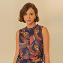 Camiseta Regata Feminina Farm Andorinha Listrada - Foto 3