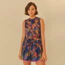 Camiseta Regata Feminina Farm Andorinha Listrada - Foto 1