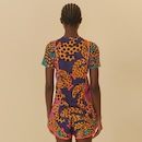 Camiseta Feminina Farm Manga Curta Dry Ethnic Bananas - Foto 2