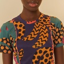 Camiseta Feminina Farm Manga Curta Dry Ethnic Bananas - Foto 3