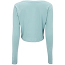 Blusa Cropped Feminina ASICS Manga Longa Cava Tradicional - Foto 2