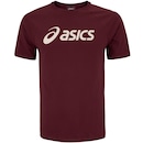 Camiseta Masculina ASICS Manga Curta Meia Malha Raglan - Foto 1