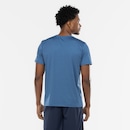 Camiseta Masculina ASICS Manga Curta Jacquard Antiodor Cava Tradicional - Foto 3