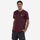 Camiseta Masculina ASICS Manga Curta Jacquard Antiodor Cava Tradicional - Foto 4