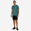 Camiseta Masculina ASICS Manga Curta Racket Recortada - Foto 4