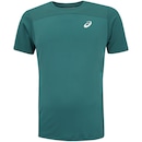 Camiseta Masculina ASICS Manga Curta Racket Recortada - Foto 5