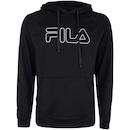 Blusão Masculino Fila com Capuz Letter Outline - Foto 1