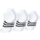 Kit de Meia adidas Cano Baixo 3 Pares Adulto - Foto 2