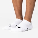 Kit de Meia adidas Cano Baixo 3 Pares Adulto - Foto 3