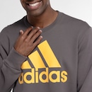 Blusa de Moletom Masculina adidas Big Logo - Foto 4