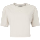 Blusa Cropped Feminina ASICS Manga Curta Malha - Foto 1
