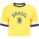 Blusa Cropped Feminina CBB Basquete Brasil - Foto 1