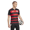 Camisa do Flamengo I 24 adidas Masculina Torcedor - Foto 4