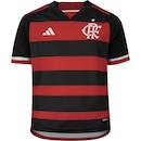 Camisa do Flamengo I 24 adidas Infantil Torcedor - Foto 1
