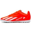 Chuteira Society adidas X Crazyfast 4 Club Júnior - Foto 3