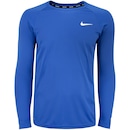Camiseta Masculina Nike Manga Longa UV Essential Hydrog - Foto 1