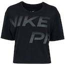 Blusa Cropped Feminina Nike Pro GRX SS - Foto 1