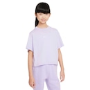 Camiseta Infantil Nike Manga Curta Sportswear Essential SS Broxy - Foto 1