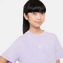 Camiseta Infantil Nike Manga Curta Sportswear Essential SS Broxy - Foto 3